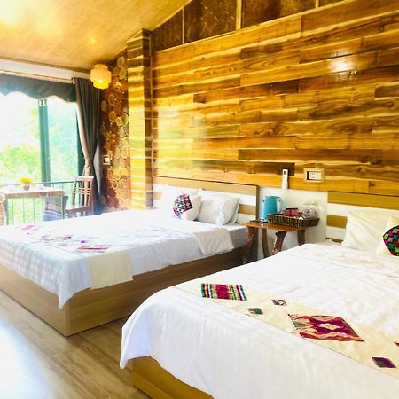 Homestay Quan Hang Mai Châu Exterior foto