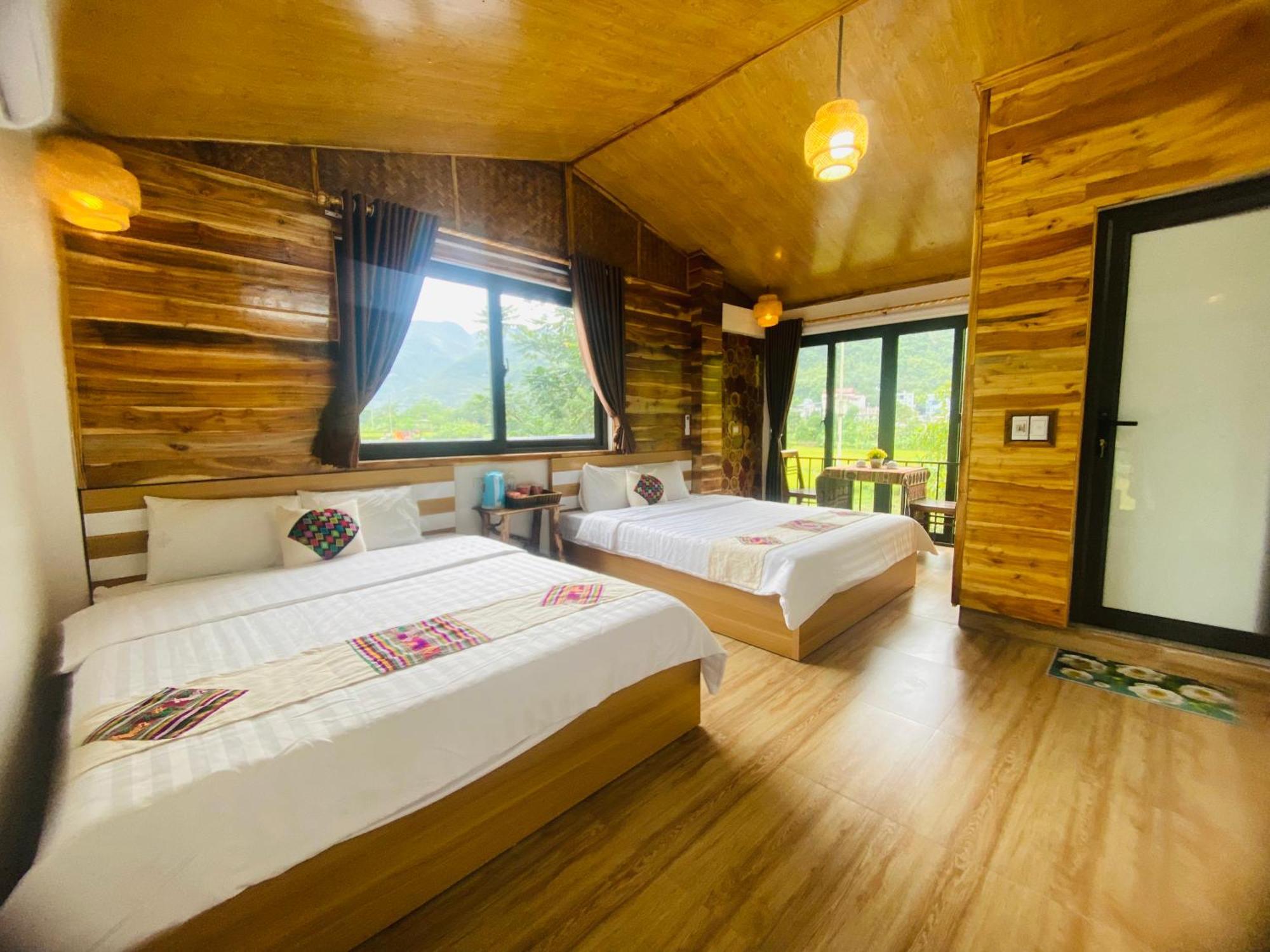 Homestay Quan Hang Mai Châu Exterior foto